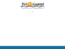 Tablet Screenshot of pier33gourmet.com